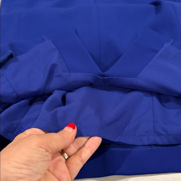 Nora Gardner Evelyn Royal Blue Lined Midi Dress Women’s Sz 8 - Picture 7 of 13